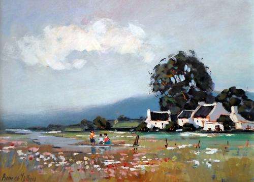 Pierre de Villiers - Farmscene - Investment art! A true beauty, bid now!!